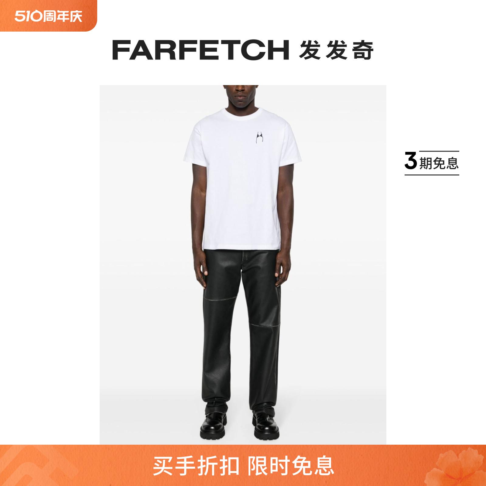 RANDOM IDENTITIES男士图案印花棉T恤FARFETCH发发奇-封面