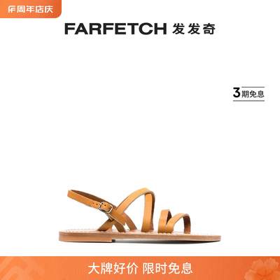 女士平底凉鞋farfetch发发