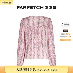 花卉印花罩衫 Loveshackfancy女士Sanderson FARFETCH发发奇