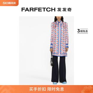 Casablanca女士Aviation Sale 千鸟格纹长款 Final 上衣FARFETCH