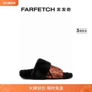 FARFETCH发发奇 提花拖鞋 J.女士Winter Double