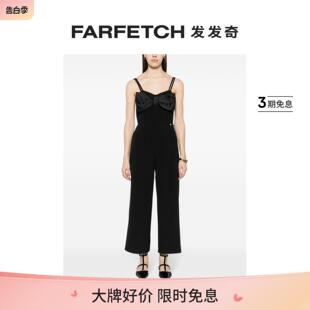 Jo女士蝴蝶结细节连体长裤 Liu FARFETCH发发奇