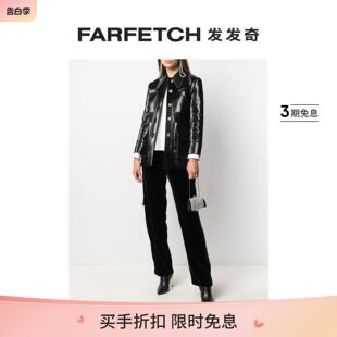 FARFETCH发发奇 Nº21女士晶饰边饰长裤