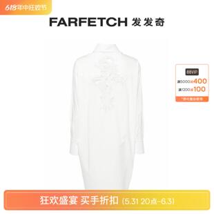 FARFETCH发发奇 Gentry Portofino女士贴花细节府绸衬衫