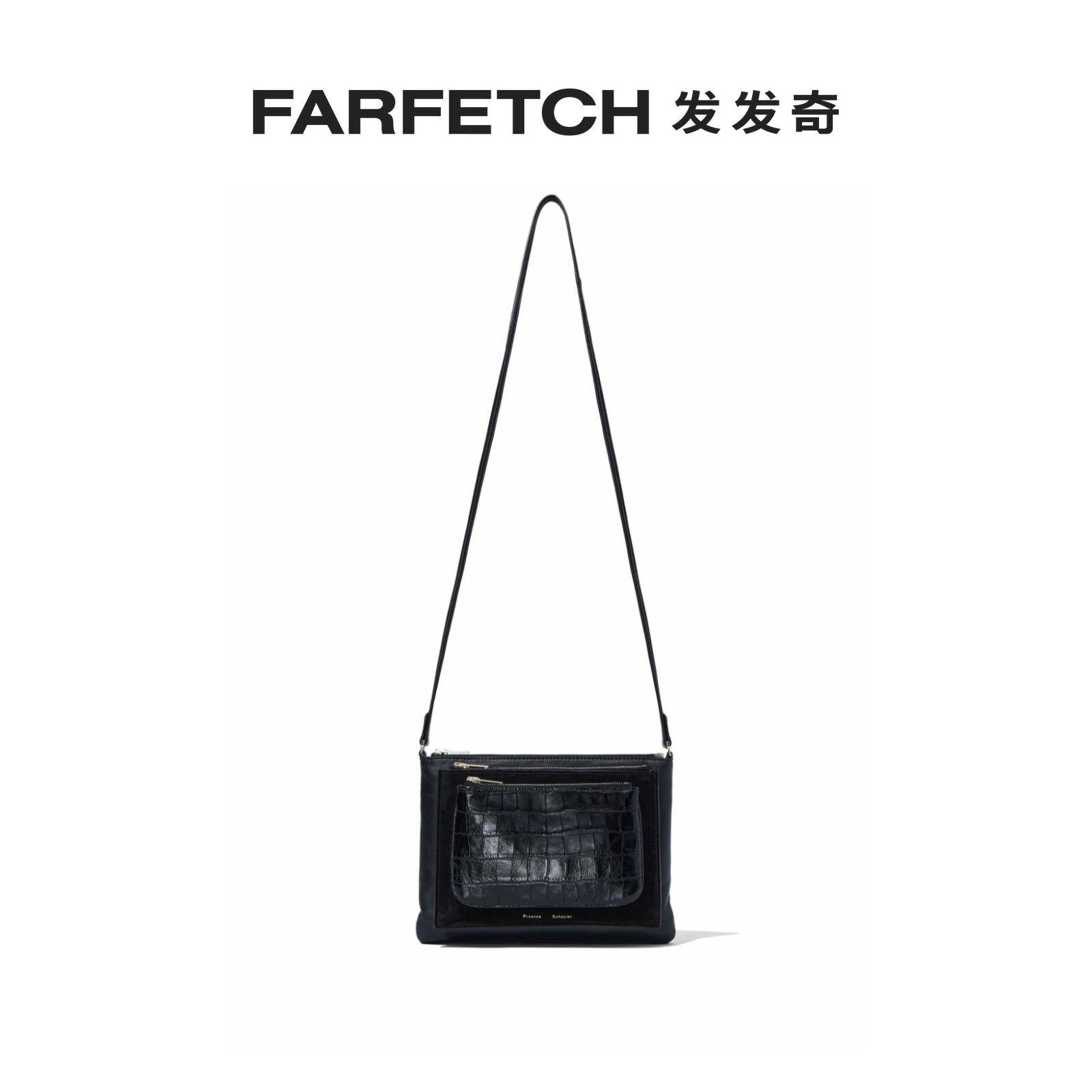 Proenza Schouler女士Triple Zip皮质小袋FARFETCH发发奇