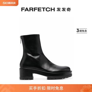 SAPIO女士中跟拉链短靴FARFETCH发发奇