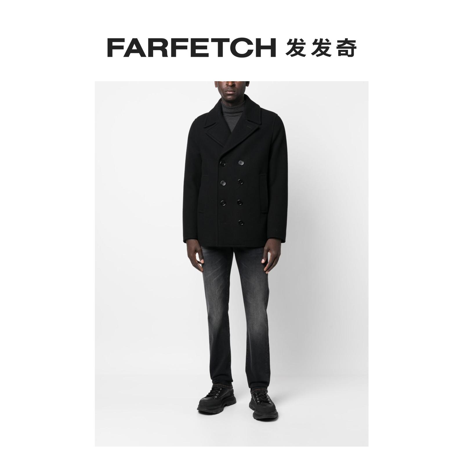 [Final Sale]Billionaire男士标贴牛仔裤FARFETCH发发奇