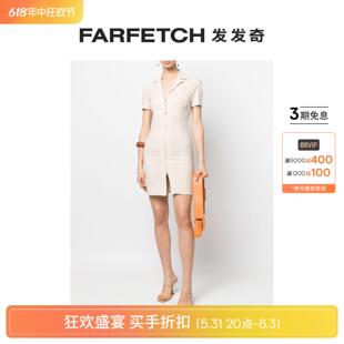 Jacquemus女士Tangelo 迷你网球连衣裙FARFETCH发发奇