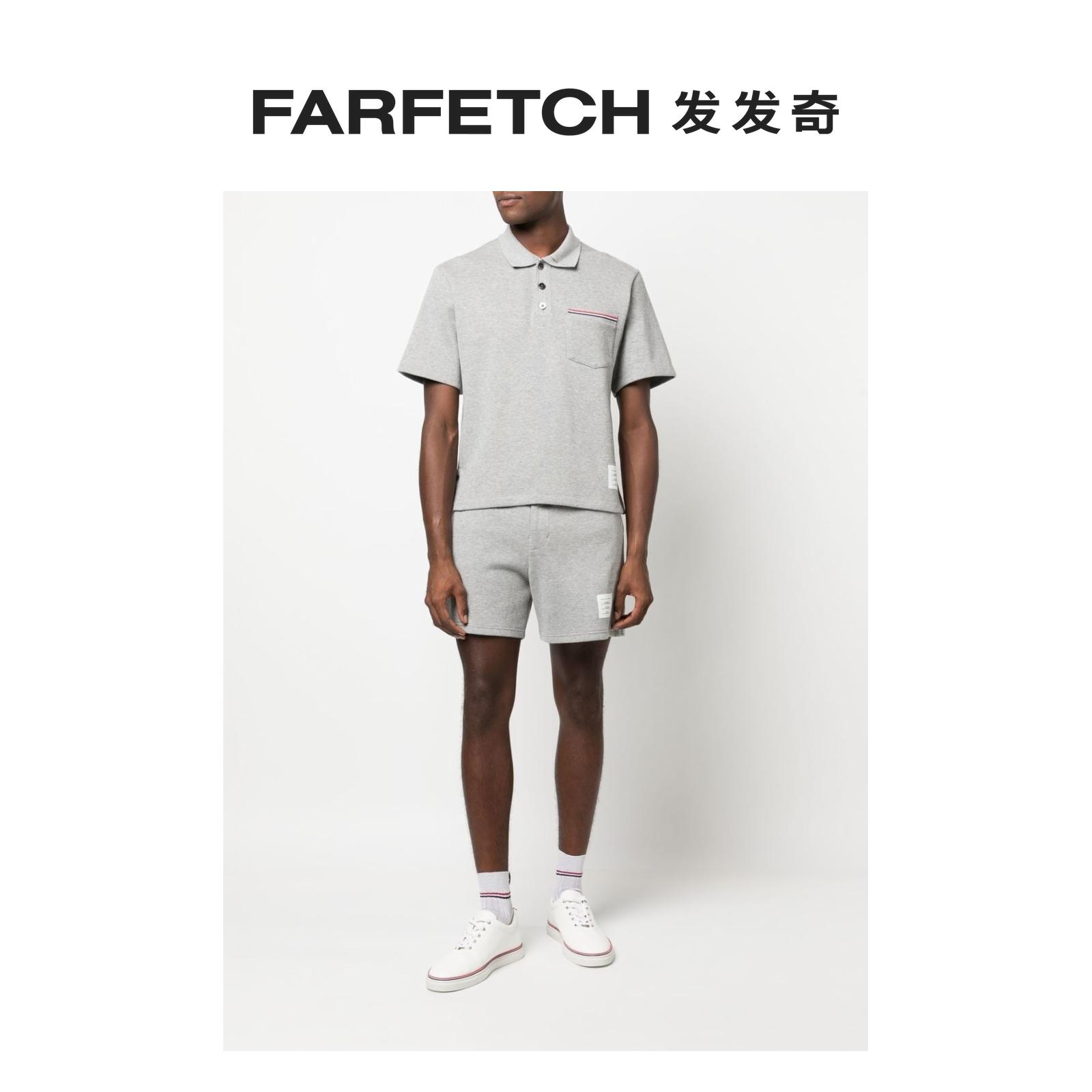 Thom Browne男士短袖polo衫FARFETCH发发奇