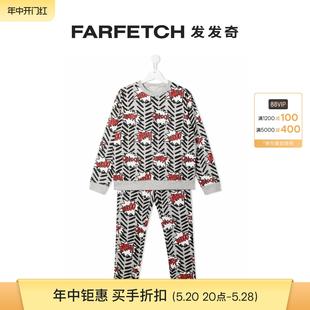 Final Sale Stella FARFETCH发发 Mccartney童装 卡通印花睡衣套装