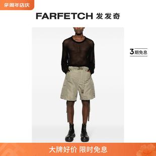 FARFETCH发发奇 短裤 华达呢工装 Sacai男士