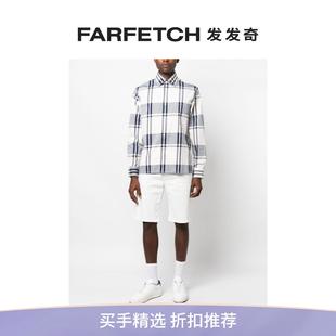 Tommy 格纹图案棉衬衫 FARFETCH发发奇 Hilfiger男士