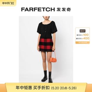 tout 上衣FARFETCH发发奇 coup女士泡泡纱效果灯笼袖