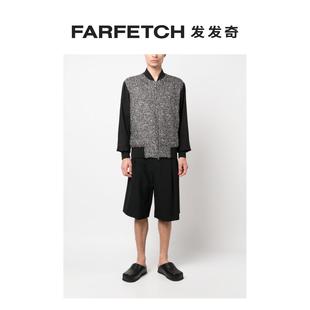 锁子甲细节飞行员夹克FARFETCH发发奇 4SDESIGNS男士