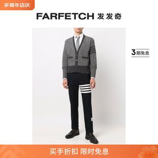 FARFETCH发发奇 四条纹西裤 Browne男士 Thom