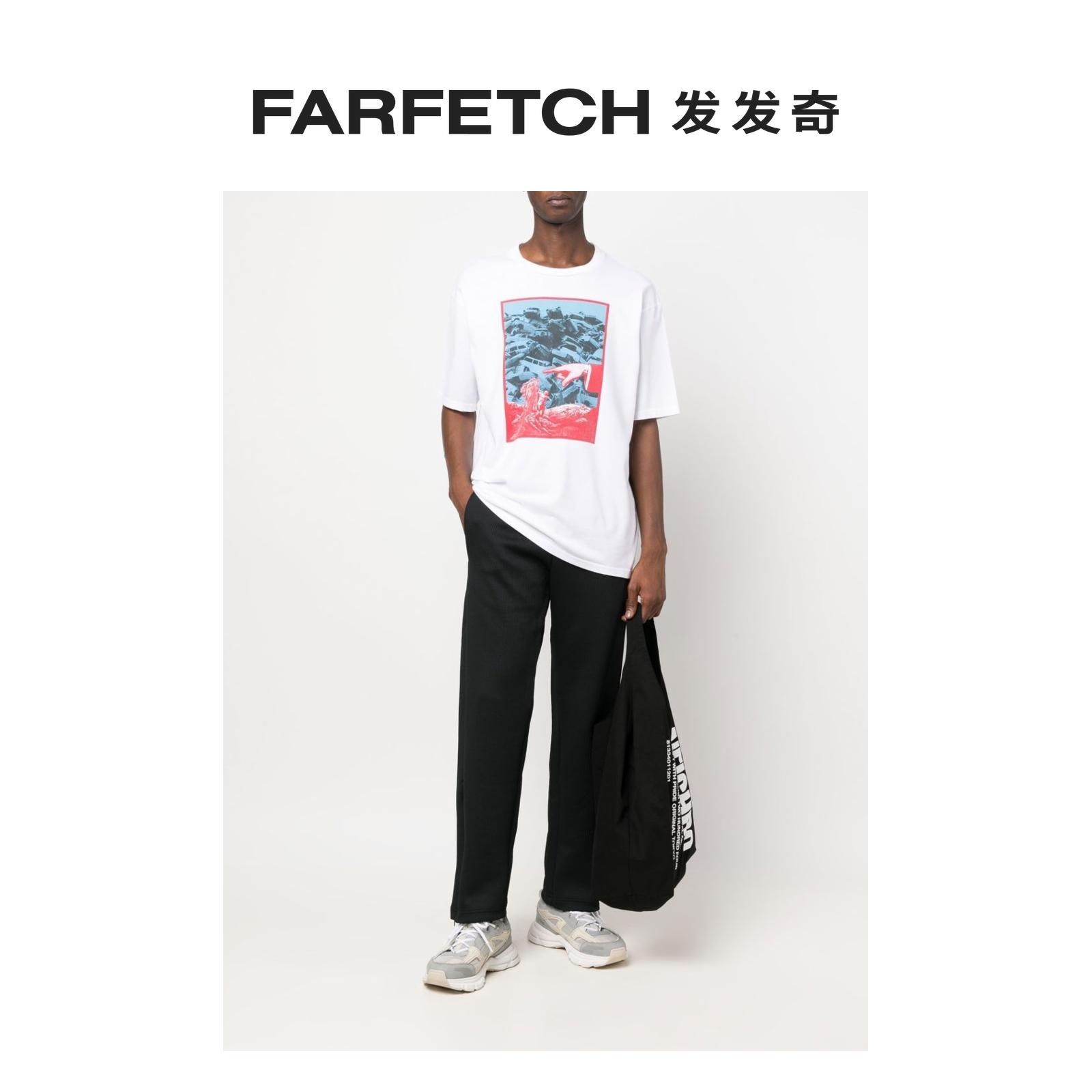 Adidas阿迪达斯男士松紧运动裤FARFETCH发发奇