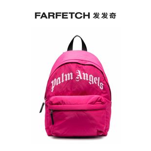 Palm Angels童装 logo印花填充背带双肩包FARFETCH发发奇