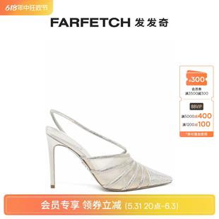 Caovilla女士晶饰高跟凉鞋 FARFETCH发发奇 Rene