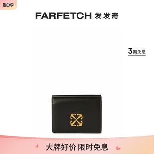 皮质钱包FARFETCH发发奇 Off White女士Jitney