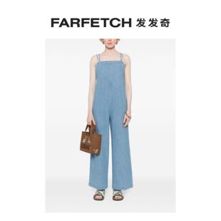 FARFETCH发发奇 A.P.C.女士阔腿牛仔连体长裤