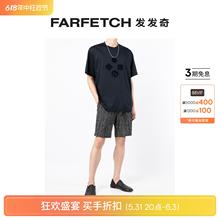 Armani阿玛尼男士 Giorgio T恤FARFETCH发发奇 标贴短袖