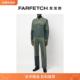 FARFETCH发发奇 Serre男士 logo印花直筒牛仔裤 Marine