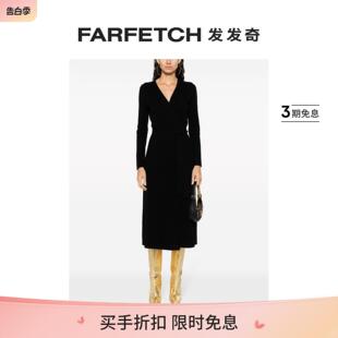 Diane Dvf 羊毛裹身式 Furstenberg女士Astrid 连衣裙发发奇 Von