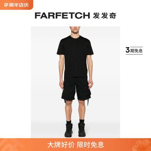 皱褶感工装 短裤 C男士 Ten FARFETCH发发奇