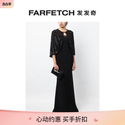 [Final Sale]Jenny Packham女士Mimis 亮片缀饰斗篷FARFETCH发发