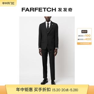 三件式 Lardini男士 单排扣西装 套装 FARFETCH发发奇