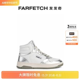 高帮运动鞋 Karl Lagerfeld女士Krew Kollar FARFETCH发发奇