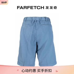 FARFETCH发发奇 myths男士 及膝莱赛尔纤维运动短裤