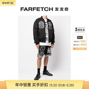 Final 刺绣网布拼接篮球短裤 Haculla男士 FARFETCH发发奇 Sale