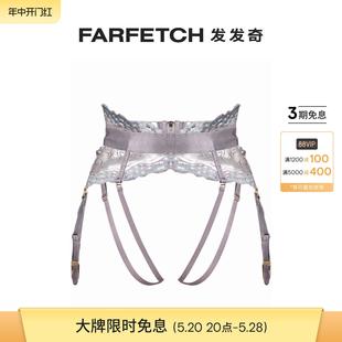 Bordelle女士蕾丝细节丁字裤 FARFETCH发发奇