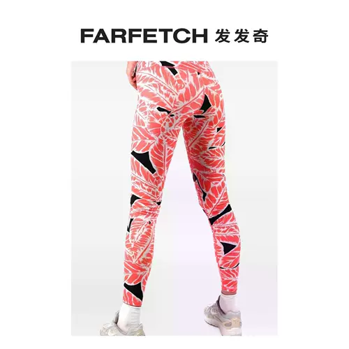Женские леггинсы с принтом листьев ALO YOGA FARFETCH