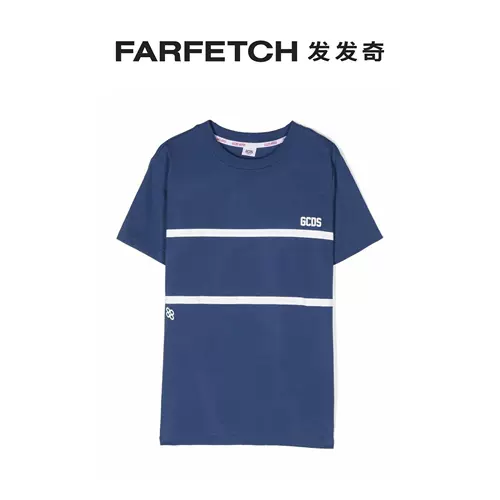 Gcds детская одежда с логотипом на груди Футболка FARFETCH