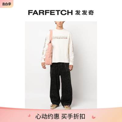 Story.Mfg男士Harvest logo印花卫衣FARFETCH发发奇