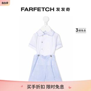 FARFETCH发发奇 SIOLA童装 双排扣运动套装