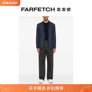 Boglioli男士 单排扣羊绒西装 夹克FARFETCH发发奇