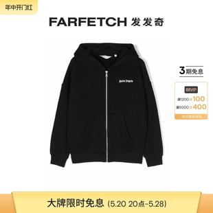 logo印花卫衣FARFETCH发发奇 Palm Angels童装