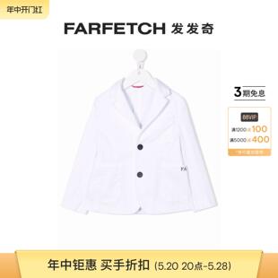 Fay童装 夹克FARFETCH发发奇 logo刺绣西装