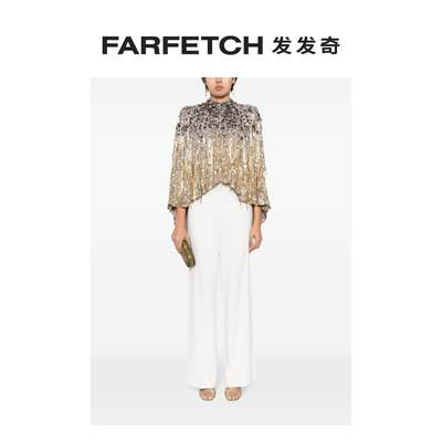 Jenny Packham女士Rose 亮片缀饰斗篷FARFETCH发发奇