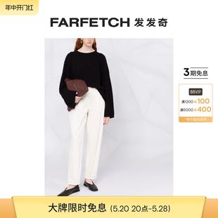 Toteme女士早秋粗绞花针织毛衣FARFETCH发发奇