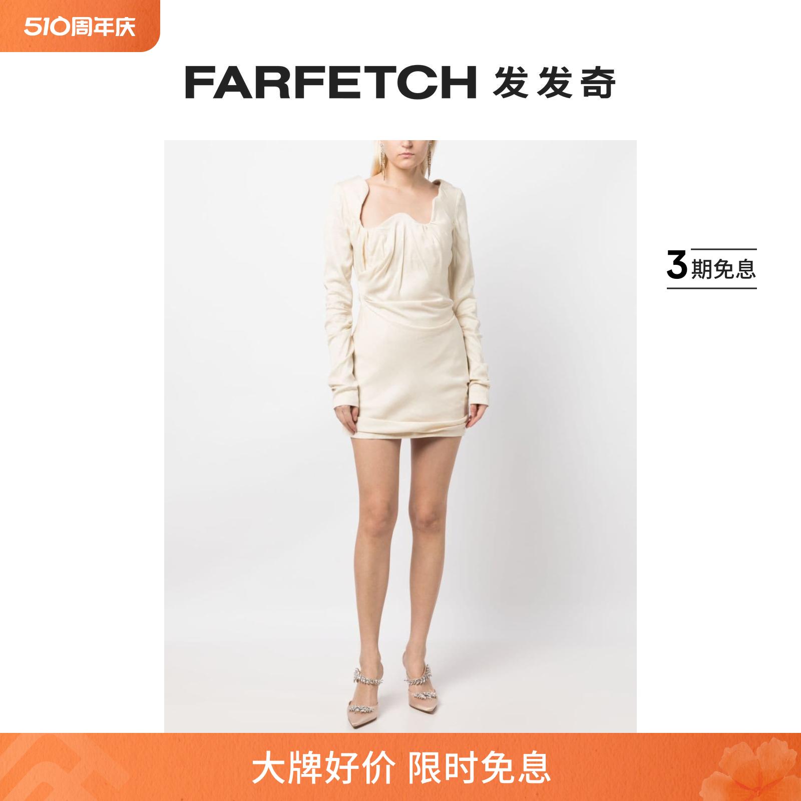 RACHEL GILBERT女士Nash 不对称迷你连衣裙FARFETCH发发奇 女装/女士精品 礼服/晚装 原图主图