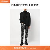 手绘感紧身牛仔裤 Philipp Star Rock FARFETCH发发奇 Plein男士