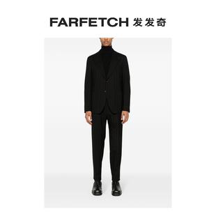 Tagliatore男士 套装 FARFETCH发发奇 条纹单排扣西装