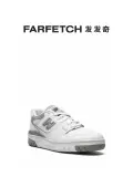 New Balance Ms. 550 White Green Sneakers Farbetch