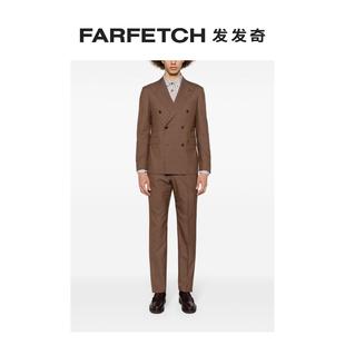 Tagliatore男士 FARFETCH发发奇 套装 双排扣羊毛西装