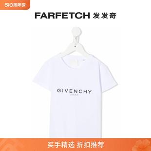 GIVENCHY logo印花棉T恤FARFETCH发发奇 纪梵希 纪梵希童装