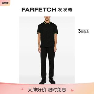 FARFETCH发发奇 牛仔裤 logo压纹修身 Moschino男士